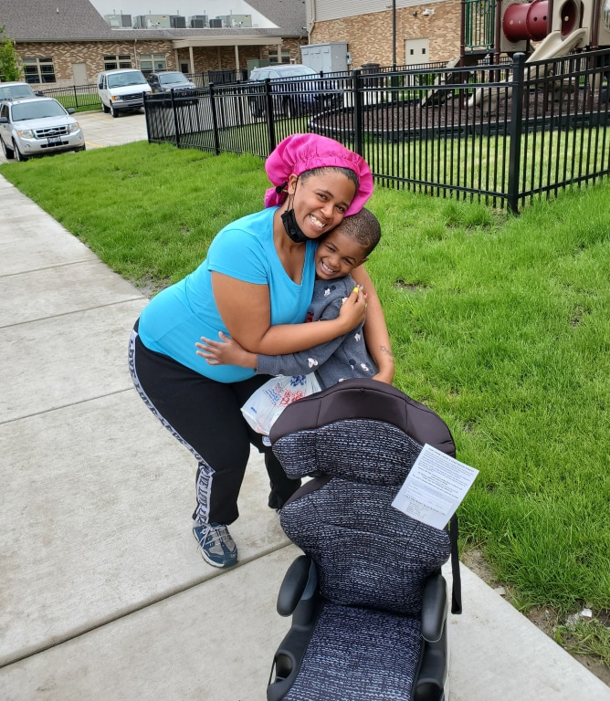 EOC & United Way gift new car seats to Head Start families