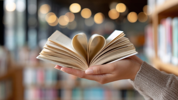 Books in Hands & Hearts